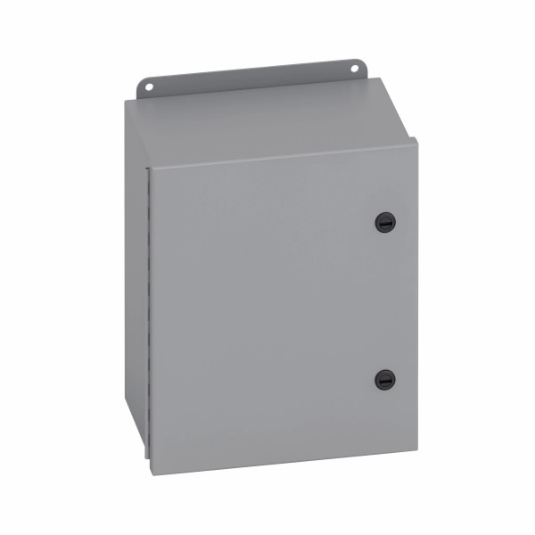 COOPER B-LINE 863.5-4QT JIC Panel Enclosure, 8 x 3.5 x 6 Inch Size, Carbon Steel | CH6YXM