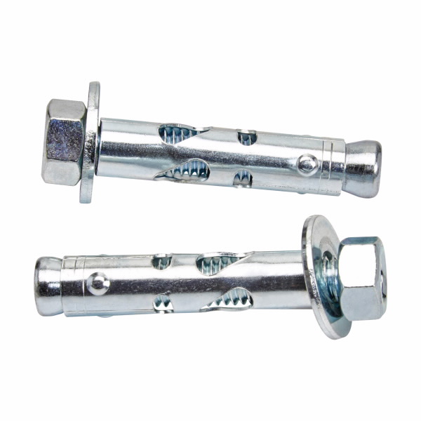 COOPER B-LINE ASA-37-187HNSS4 Expansion Anchor, Sleeve Type, 304SS, 3/8 Inch Dia., 1-7/8 Inch Height | CH7DCJ