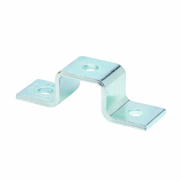 COOPER B-LINE B116-32SS4 U Support, Three Holes, 1.37 x 5.43 x 1.62 Inch Size, 1/4 Inch Thickness, 304SS | CH7DKL