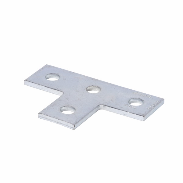 COOPER B-LINE B133SS4 Tee Plate, Four Holes, 5.37 x 3.5 x 1.62 Inch Size, 304SS | CH7WMN