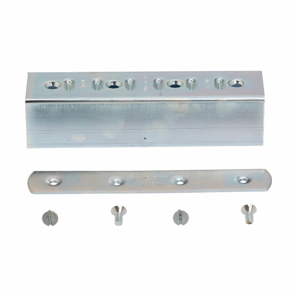 COOPER B-LINE B166-46-22GRN Splice Clevis, Four Holes, 1.62 x 7.24 x 1.68 Inch Size, 7/32 Inch Thickness, Steel | CH7LBU