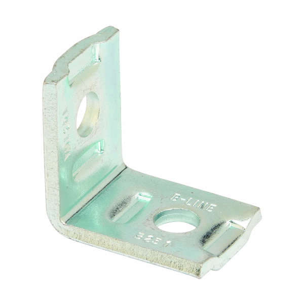 COOPER B-LINE B231SS4 Corner Angle, 90 Deg., Two Holes, 2.25 x 2.25 x 1.62 Inch Size, 304SS | CH7MHB