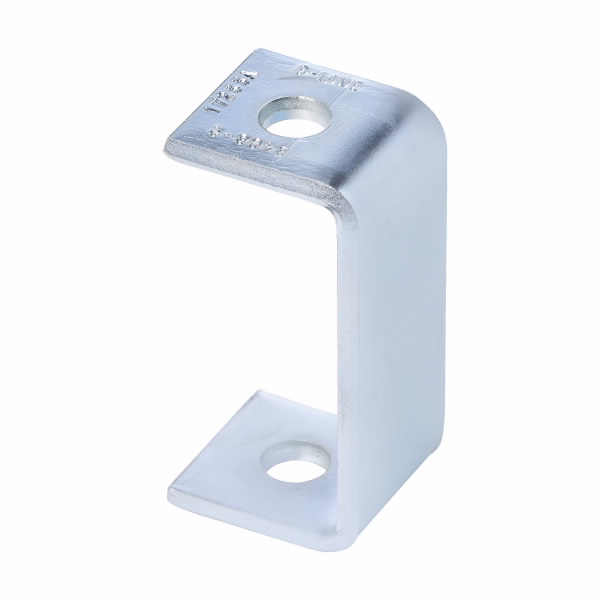 COOPER B-LINE B408-2GRN Bus Duct Clevis, Two Holes, 1.87 x 1.62 x 3.78 Inch Size, Steel | CH7NLA