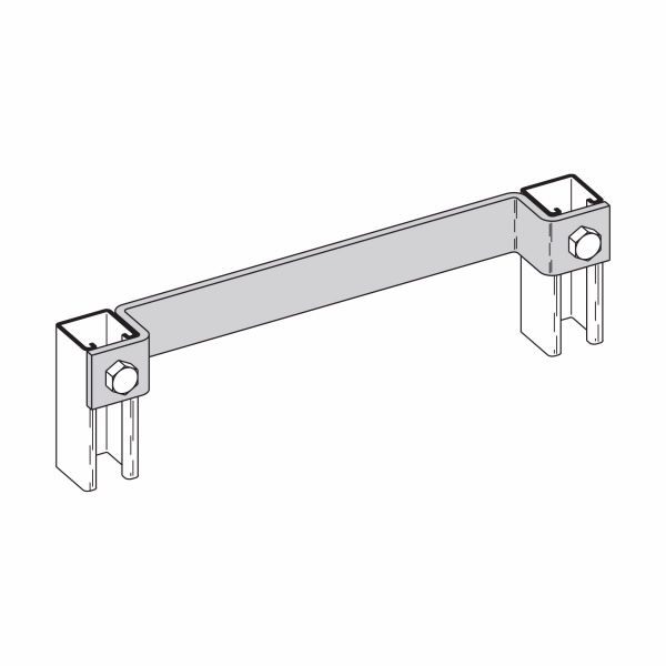 COOPER B-LINE B411-18GRN Ladder Rung, 1.62 x 18 x 1.62 Inch Size, Steel | CH7ECW