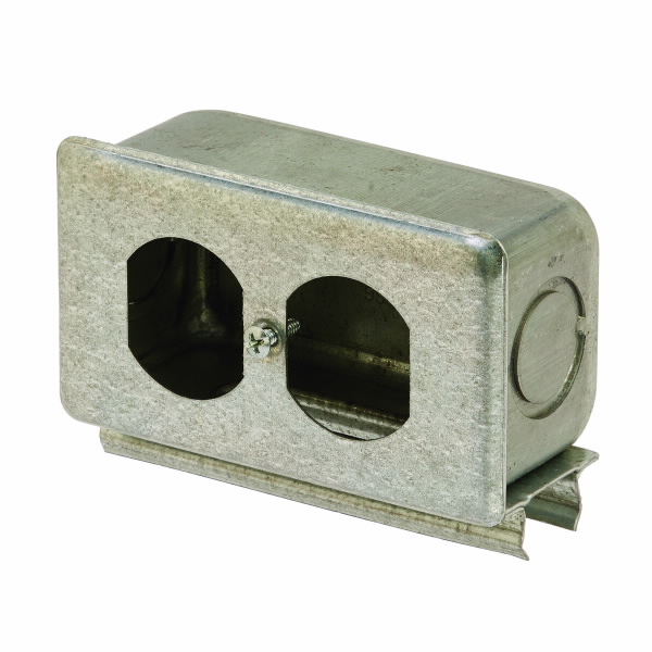 COOPER B-LINE B516GALV Outlet Box, 2.12 x 4.06 x 1.62 Inch Size, Steel | CH7EGP