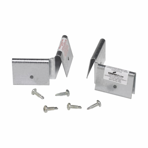 COOPER B-LINE BA-SFC-CF Fixture Clamp, 1 x 1 x 1 Inch Size, 200 lbs. Load Capacity | CH6TUY