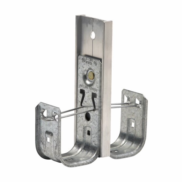 COOPER B-LINE BCH21-2D Double Sided Cable Fastener, 9-1/4 Inch Height, Pre Galvanized, Aluminium | CH7ETP