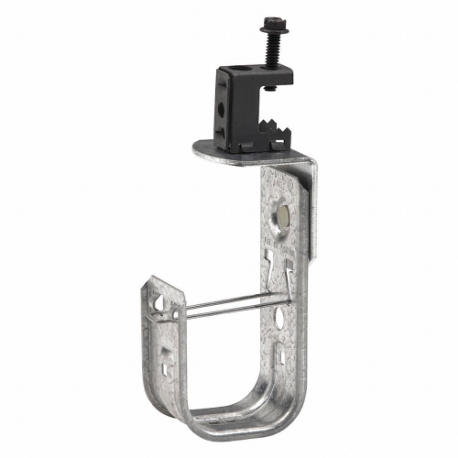 COOPER B-LINE BCH21-C2 J-Hook, 1 1/4 Inch Size Max. undle Dia, 30 lb Max. Load Capacity, Galvanized Steel, eam | CN9RDP 4RHN2