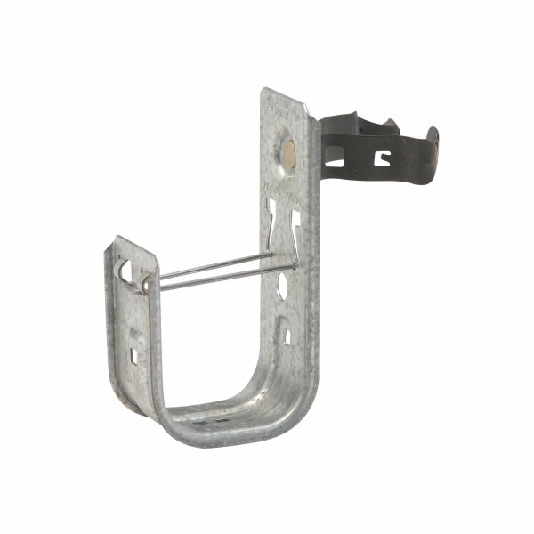 COOPER B-LINE BCH32-G-8-12 Cable To Floor Support Fastener, Pre Galvanized, 30 lbs. Load Capacity, Steel, 2 Inch Hook | CH6TYY