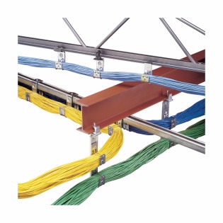 COOPER B-LINE BE-2-4-CT2 Cable Fastener, 1 x 1 x 1 Inch Size, 0.13 To 0.25 Inch Mount Size | CH7EWY