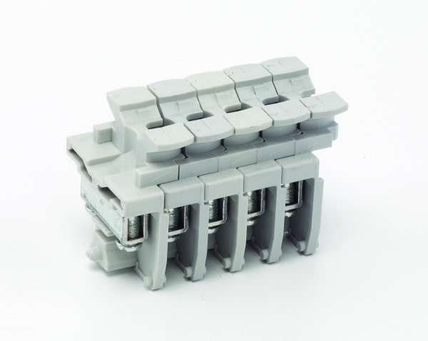 COOPER B-LINE CTB3005 Terminal Block End, Channel Mount | CH7QGK