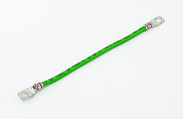 COOPER B-LINE GS48 Grounding Strap, 8 Inch Wire Size | CH6VMT