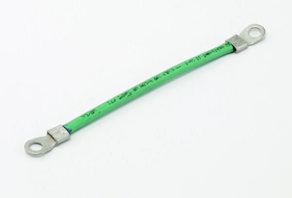 COOPER B-LINE GS88 Grounding Strap, 8 Inch Wire Size | CH6VMV