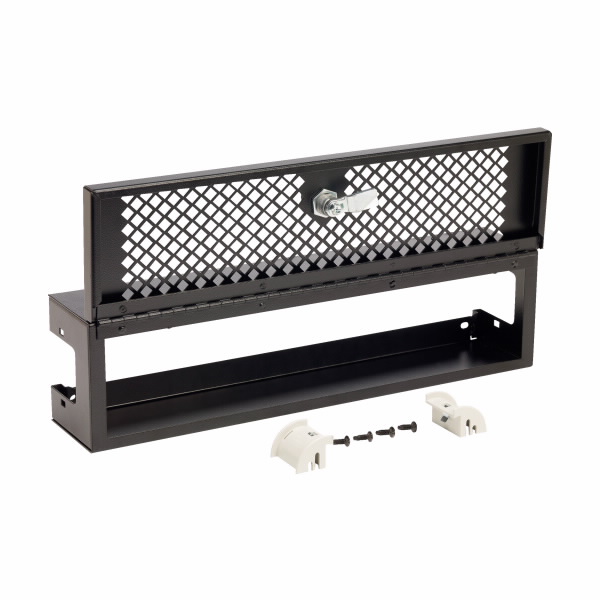 COOPER B-LINE SBSPP01FB Patch Panel Protector, Flat Black Powder Coat | CH6YBP