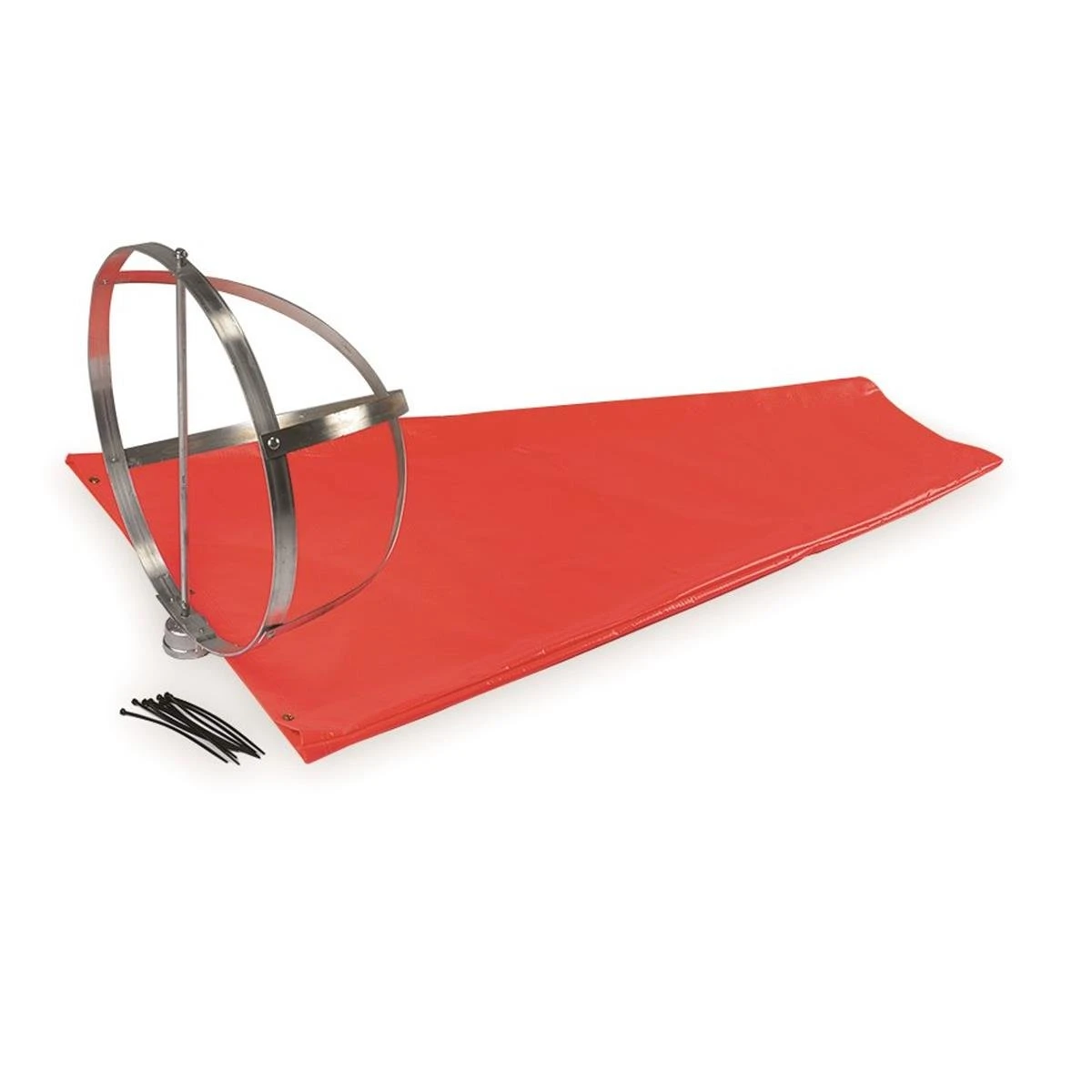 Heavy-Duty Wind Sock Kit, 4 FeetL x 18 Inch-dia