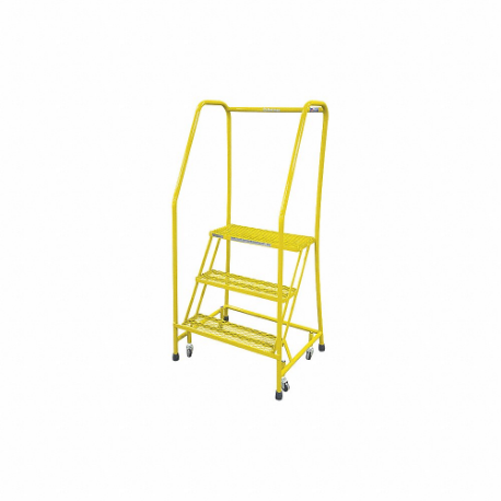 COTTERMAN 1003R1820A2E10B3C2P6 Rolling Ladder, 30 Inch Platform Height, 10 Inch Platform Dp, 16 Inch Platform Width | CR2NVE 21UP68