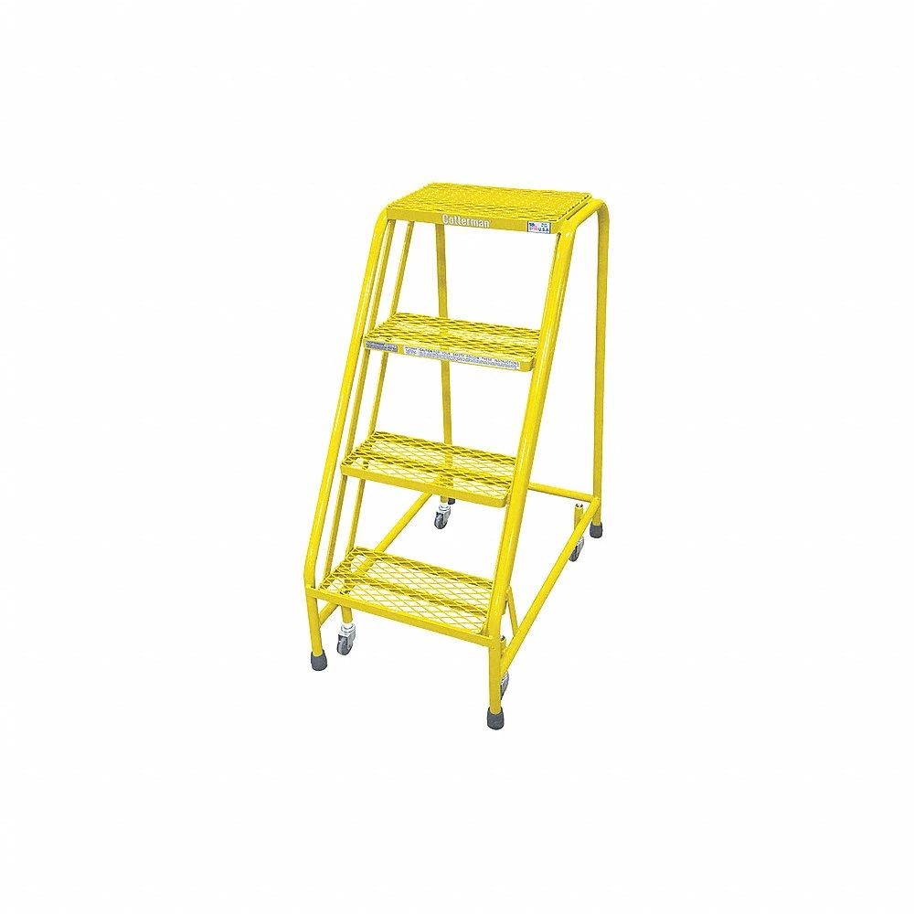 COTTERMAN 1004N1820A1E10B3C2P6 Rolling Ladder, 40 Inch Platform Height, 10 Inch Platform Dp, 16 Inch Platform Width | CR2NXB 21UP74