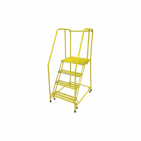 COTTERMAN 1004R2630A1E20B3C2P6 Rolling Ladder, 40 Inch Platform Height, 20 Inch Platform Dp, 24 Inch Platform Width | CR2NZD 21UP93