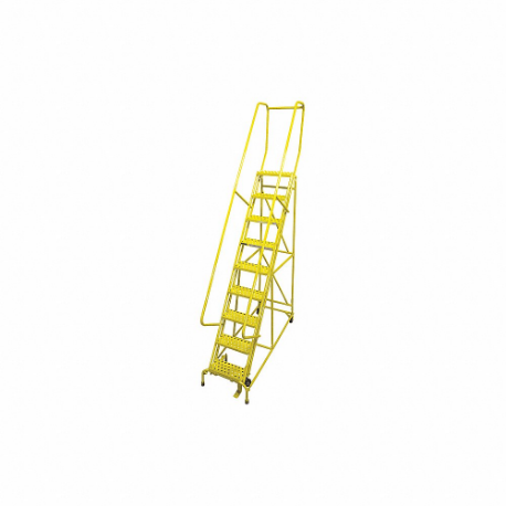 COTTERMAN 1009R1824A3E10B4C2P6 Rolling Ladder, 90 Inch Platform Height, 10 Inch Platform Dp, 16 Inch Platform Width | CR2PVB 21UU23