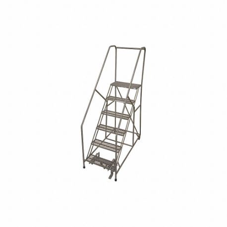 COTTERMAN 1206R3232A3E24B4C1P6 Rolling Ladder, 60 Inch Platform Height, 24 Inch Platform Depth, 30 Inch Platform Width | CR2QDM 21UV33