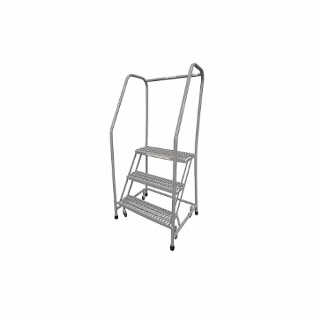 COTTERMAN 1503R1820A3E10B3C1P6 Rolling Ladder, 30 Inch Platform Height, 10 Inch Platform Dp, 16 Inch Platform Width | CR2NVG 21UV57