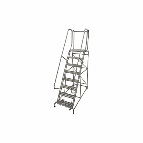 COTTERMAN 1008R2632A2E20B4AC1P6 Rolling Ladder, 80 Inch Platform Height, 20 Inch Platform Depth, 24 Inch Platform Width | CR2QCZ 21UT88
