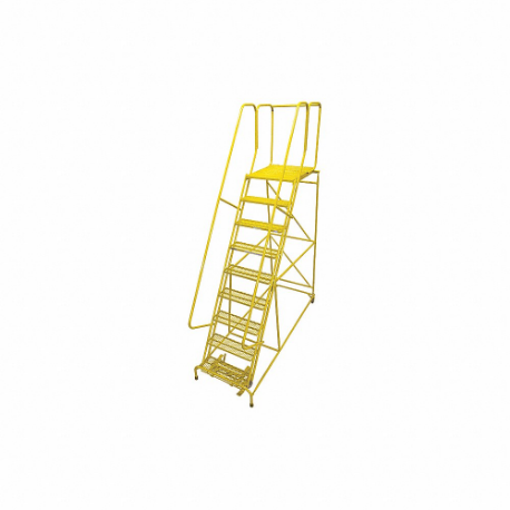 COTTERMAN 1009R2632A1E30B4C2P6 Rolling Ladder, 90 Inch Platform Height, 30 Inch Platform Dp, 24 Inch Platform Width | CR2PYF 21UU35