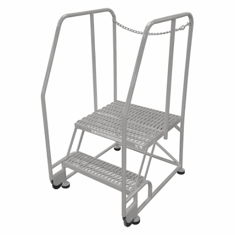 COTTERMAN 2TR18A6E20B8D3C1P6 Tilt And Roll Ladder, 20 Inch Platform Height, 20 Inch Platform Dp | CR2PZC 21VA55