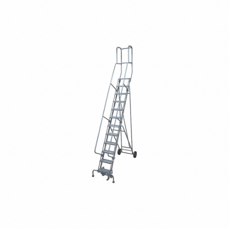 COTTERMAN 6512R1830A3E20B4BC1P3 Rolling Ladder, 120 Inch Platform Height, 20 Inch Platform Dp, 16 Inch Platform Width | CR2NKE 21VE01