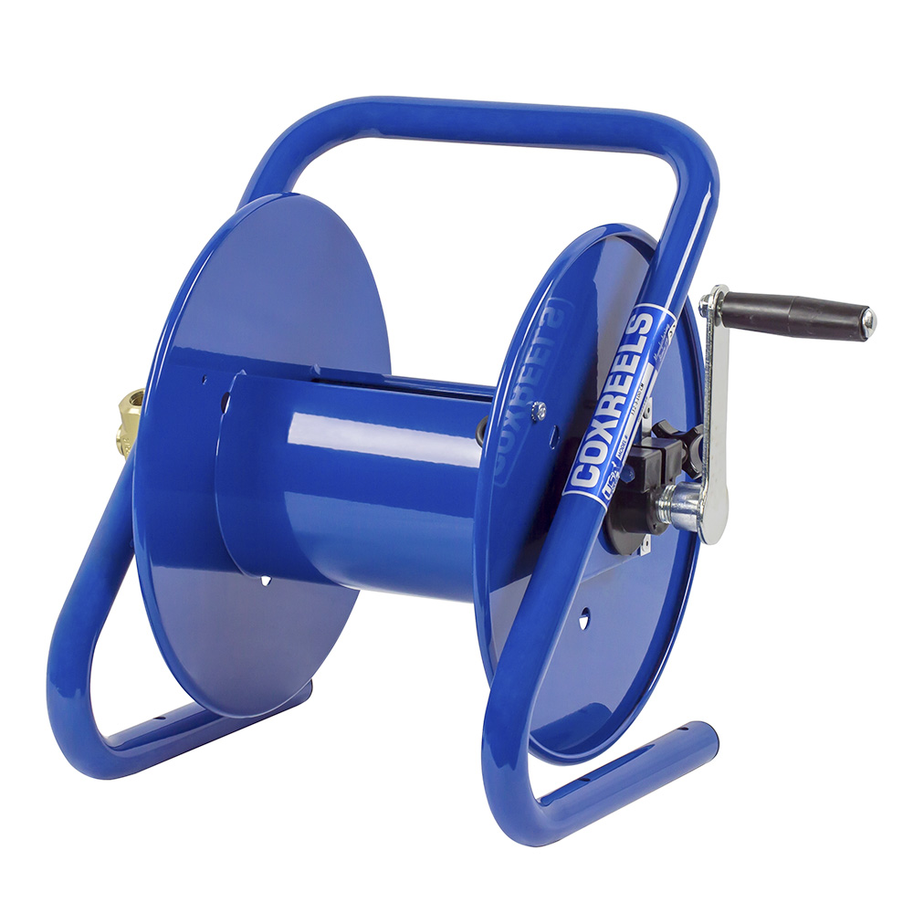 COXREELS 112-3-150-CM Hand Crank Hose Reel, 3/8 Inch Hose Inside Diameter, 150 Feet Hose Capacity | CF2BDD 16X566