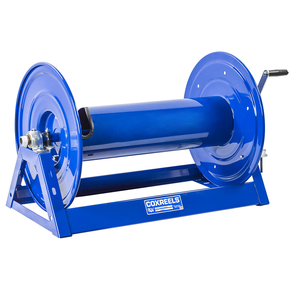 COXREELS 1125-4-200-BYXX Storage Hand Crank Hose Reel, 25.5 x 18.75 x 17.63 Inch Size | CF3NXW
