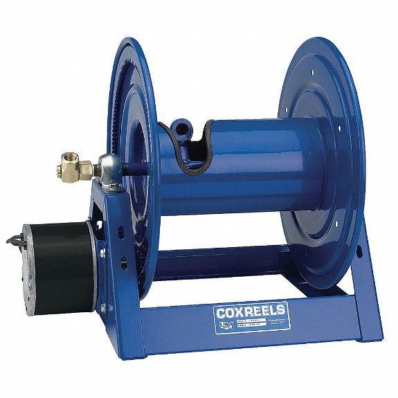 COXREELS 1125-4-200-E Electric Motor Driven Hose Reel, 200 ft., 17 5/8 x 24 x 19 3/4 Inch Size | CF3PLA 16X568