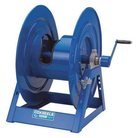 COXREELS 1125-5-200-BYXX Storage Hand Crank Hose Reel, 38.75 x 38 x 17.63 Inch Size | CF3NYA