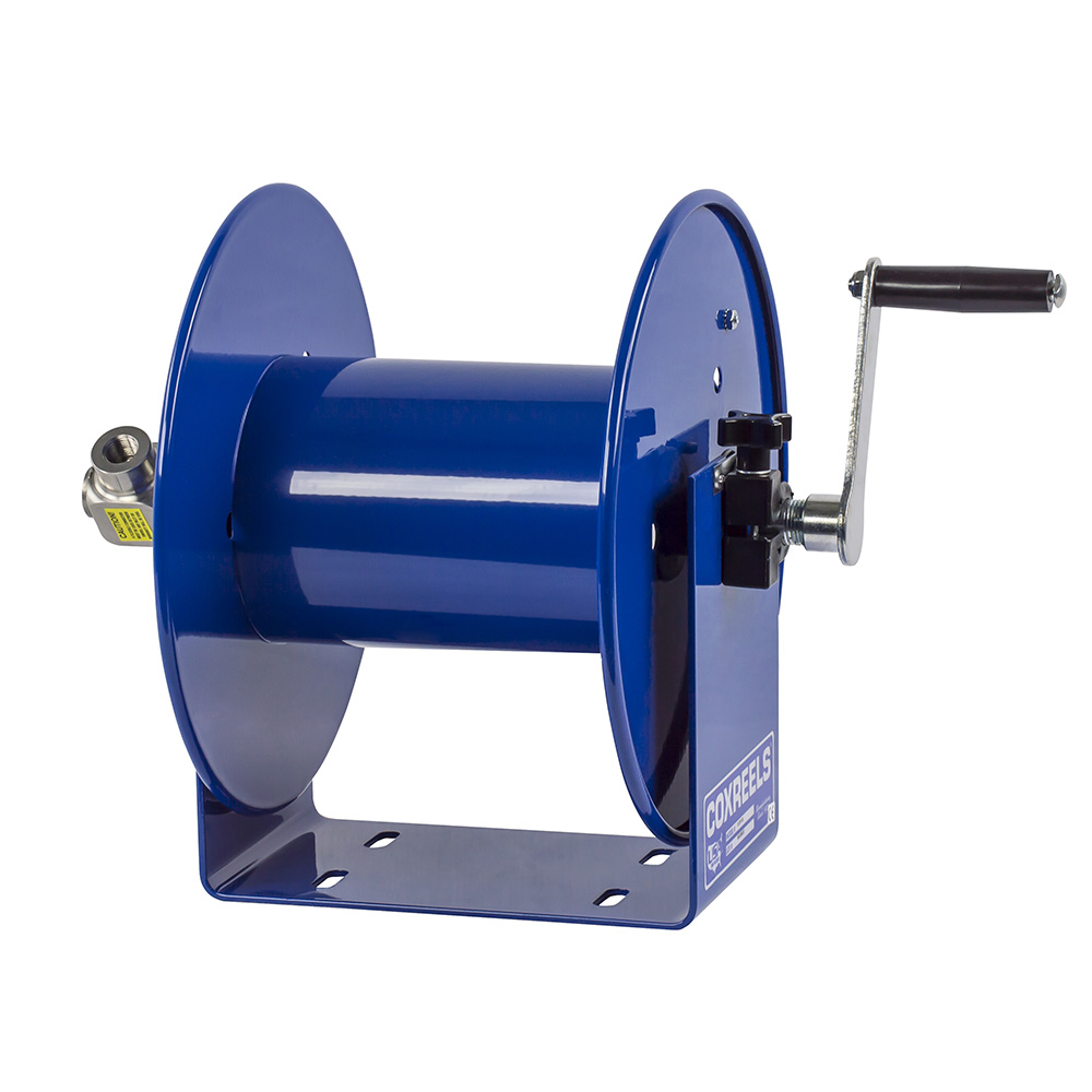 COXREELS 112P-3-8 Hand Crank Hose Reel, 3/8 Inch Hose Inside Diameter, 100 Feet Hose Capacity | CF2BDE 29PT24