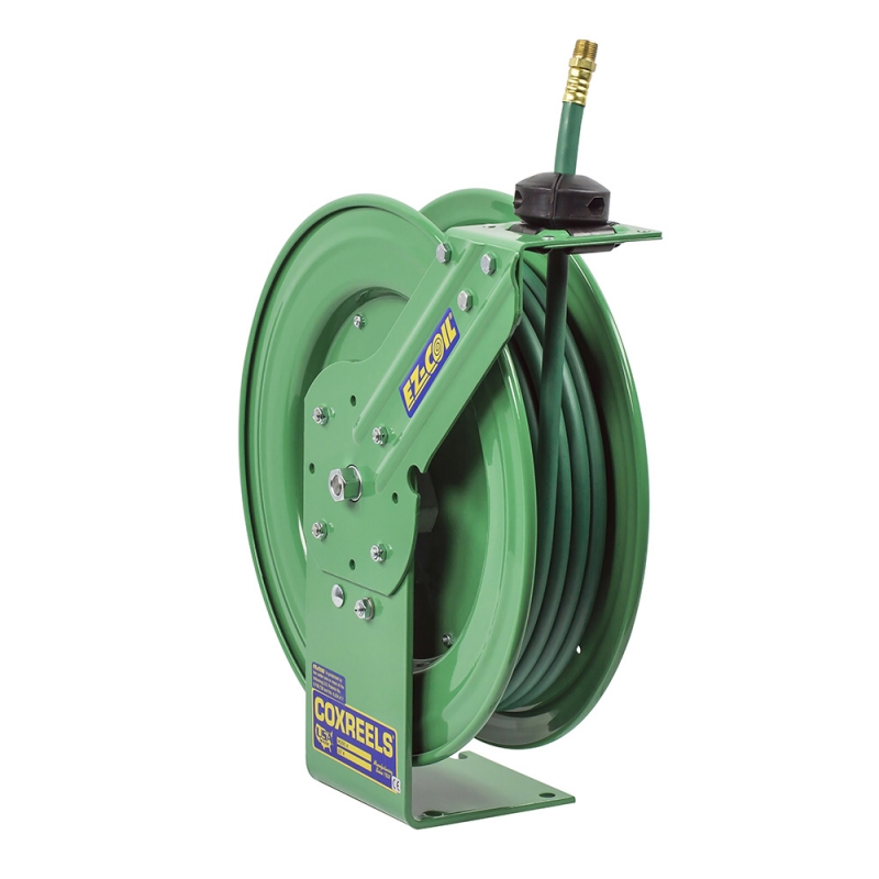COXREELS EZ-P-NPL-350 Spring Return Hose Reel, 3/8 Inch Inner Dia., 50 Feet Length | CF3KVN