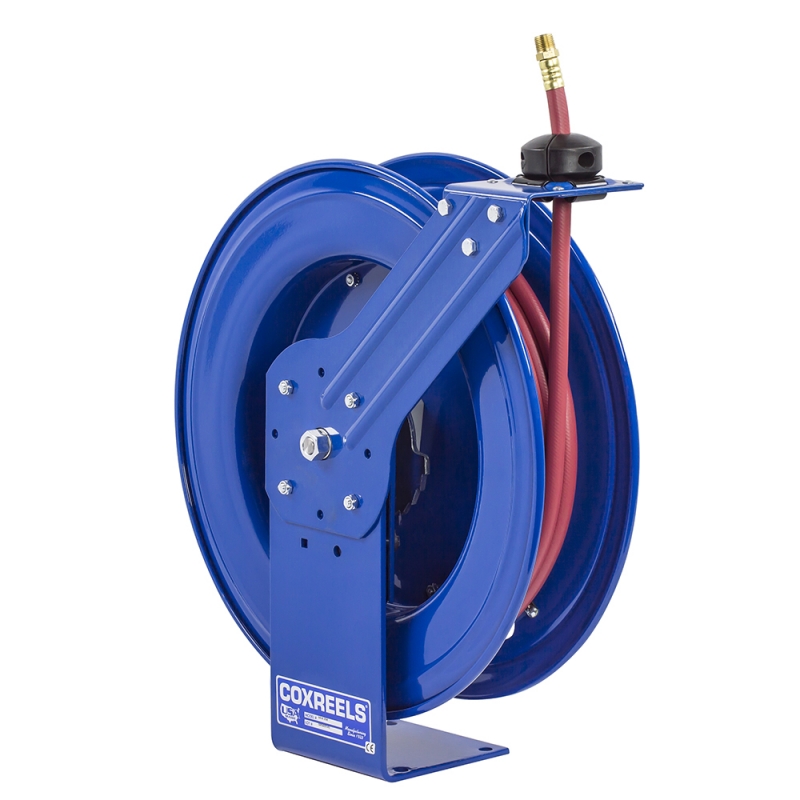 COXREELS SH-N-160 Spring Return Hose Reel, 1/4 Inch Inner Dia., 60 Feet Length | CF3PBM