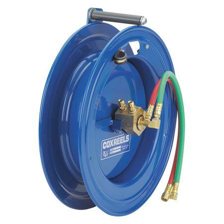 COXREELS SL17WL-150 Spring Return Hose Reel, 1/4 Inch Inner Dia., 50 Feet Length | CF3MKN