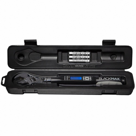 BLACKMAX Digital Torque Wrench, Newton-Meter, 8 to 85 N-m, 15 1/4 Inch Overall Length, Yes