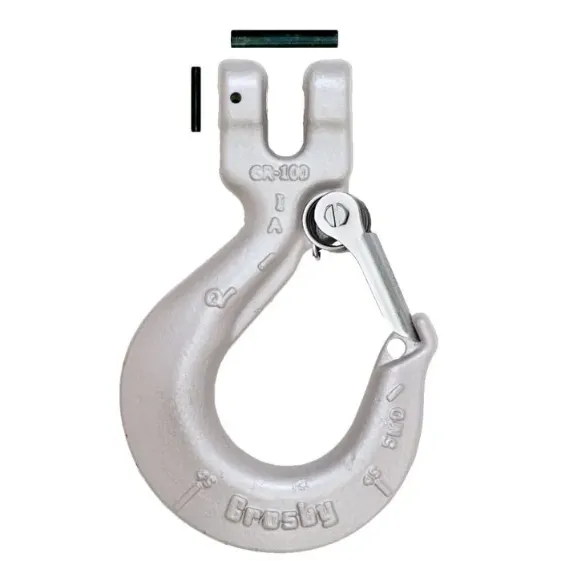 Clevis Sling Hook, 5/8 Inch Size, Grade 100