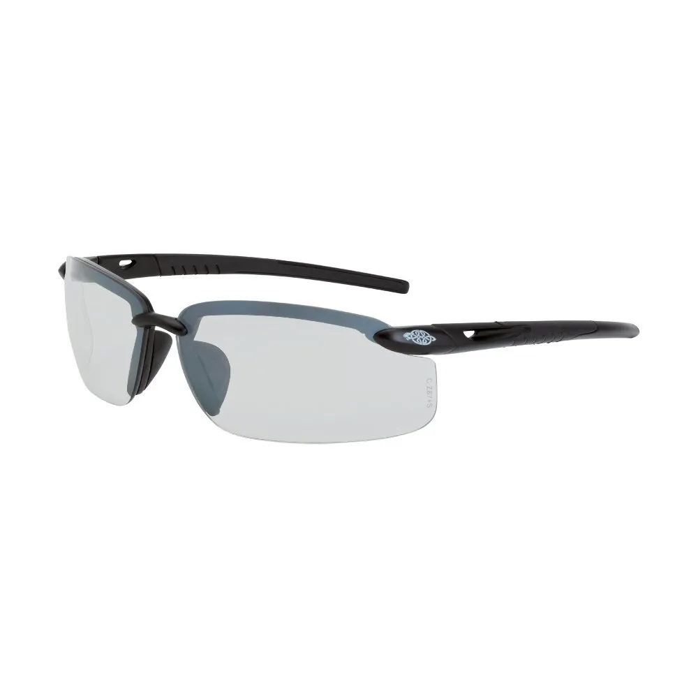 Safety Glasses, Wraparound I/O Polycarbonate Lens, Scratch-Resistant