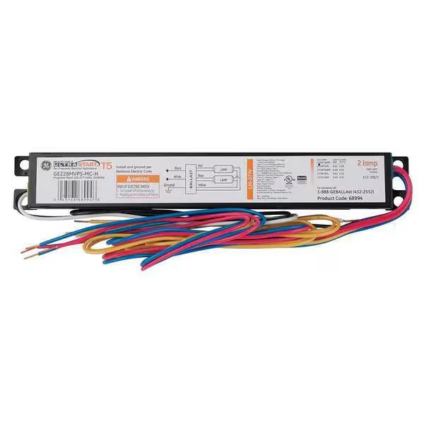 41 to 60 Watts, 2 Lamps, Electronic Ballast