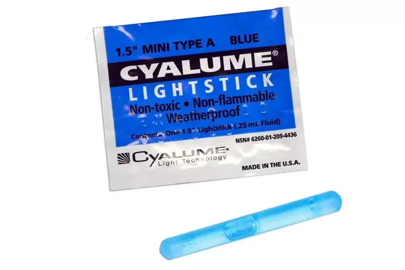 LightStick, 1.5 Inch Length, 4 hr Duration, Blue