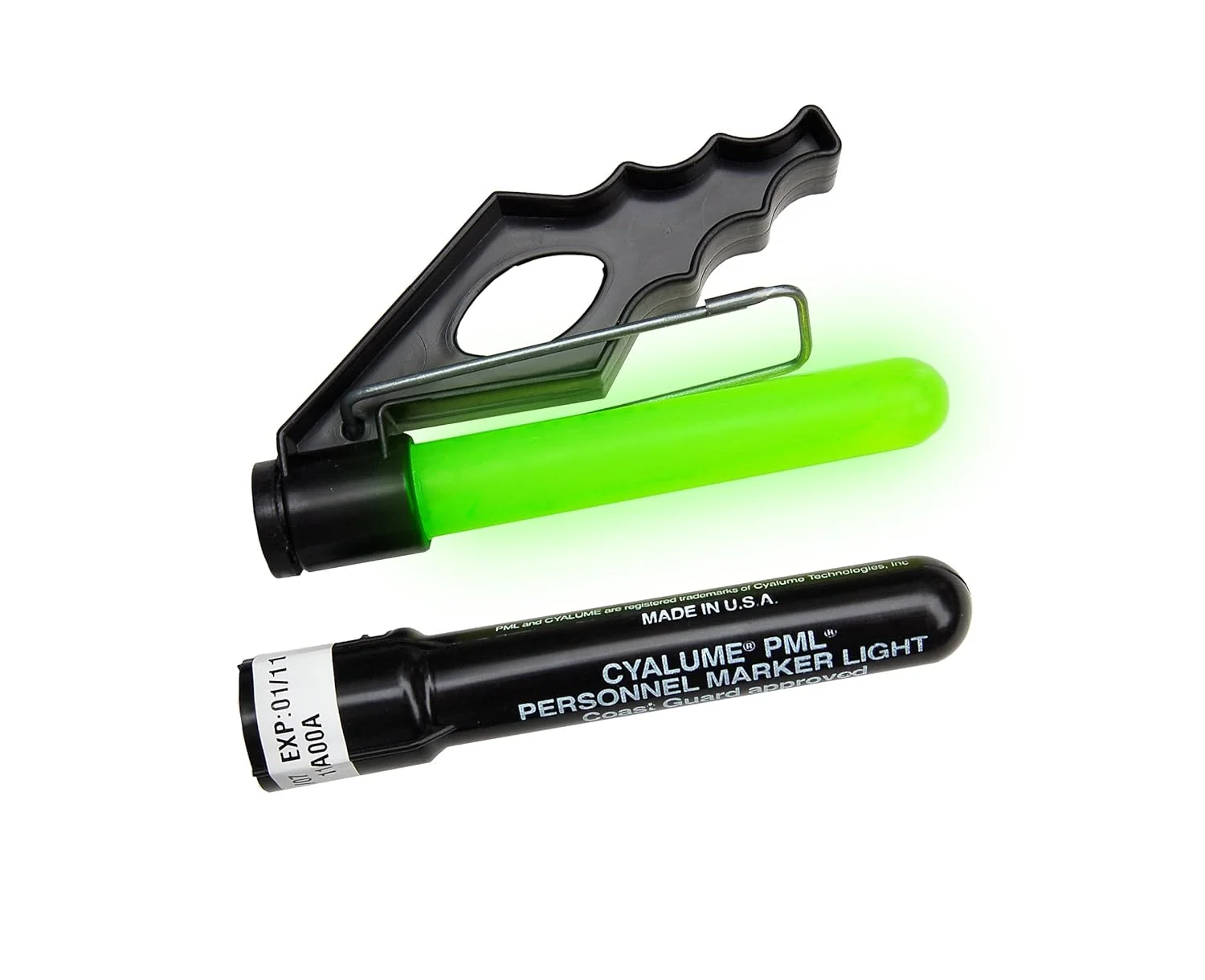 Personnel Marker Light, 8 hr Duration, Green Single