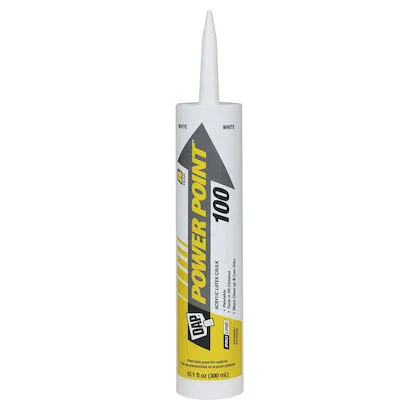 Acrylic Latex Caulk, White Color, 10.10 fl. oz
