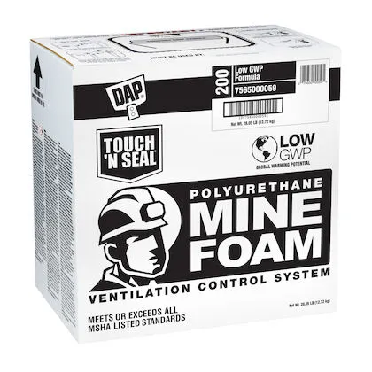 Low GWP Mine Spray Foam Kit, Cream Color, 200 Kit