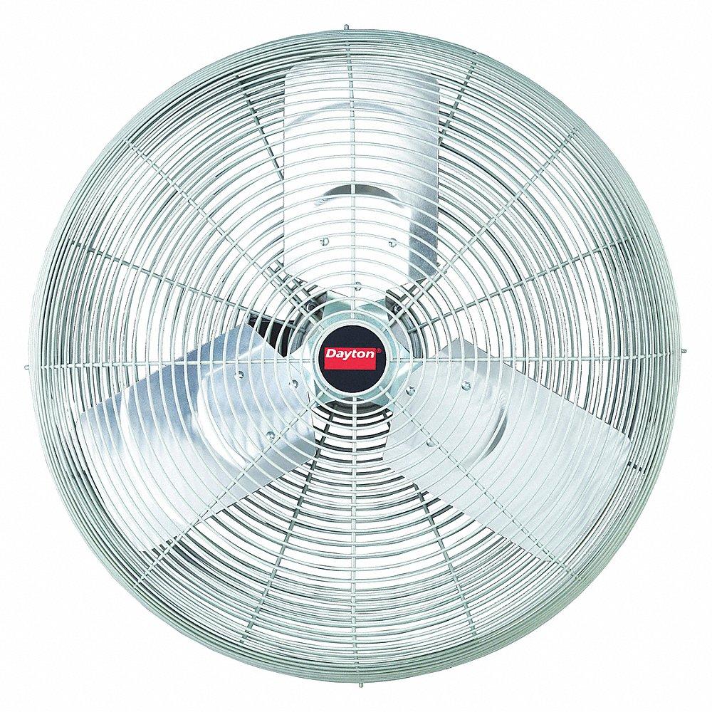 DAYTON 216NU3 Industrial Fan, 24 Inch Blade Dia., 6000 cfm, 208 To 230/460V AC, 1/2 HP | CJ3MXX