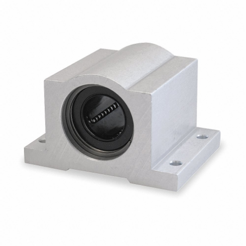 DAYTON 2CNR1 Linear Pillow Block Bearing, 2 Inch Bore Dia., Stainless Steel/Polymer Cage | CJ2RYN