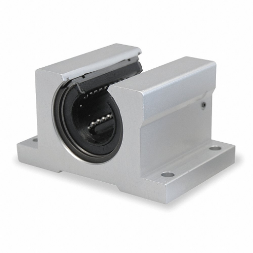 DAYTON 2CNR7 Linear Pillow Block Bearing, 1.5 Inch Bore Dia., Stainless Steel/Polymer Cage | CJ2RYK