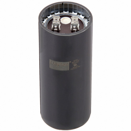 DAYTON 2MEP2 Motor Start Capacitor, 330V Ac, 145-174 Mfd, Round, 4 3/8 Inch Case Ht, 2 1/16 Inch Dia | CR2XZP