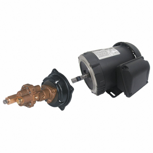 DAYTON 41TK19 Rotary Gear Pump, Close Coupled, 1 1/2 HP, 230/460V | CJ3FDP